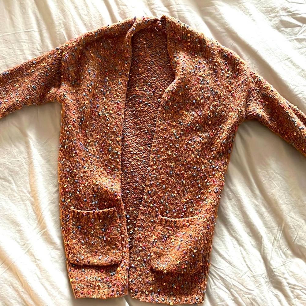 Cute speckled cardigan